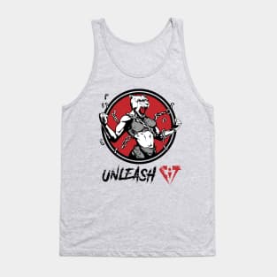 "White Lioness" of UnleashFIT by Dave Franciosa Tank Top